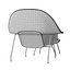 womb chair ottoman eero saarinen 3D model