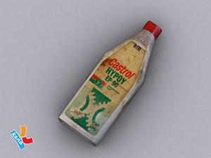 3d oil containers