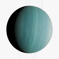 Uranus 16K Photorealistic Planet