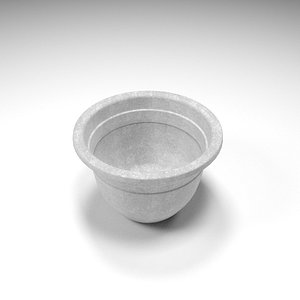 3D plant pot model