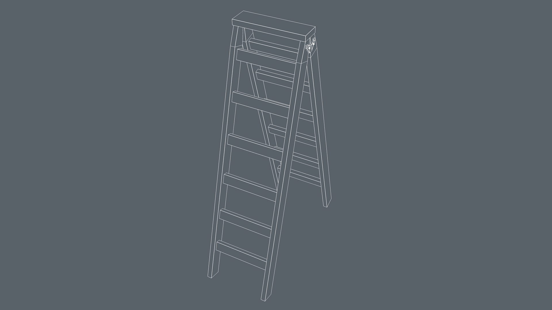 3D Wooden Ladder model https://p.turbosquid.com/ts-thumb/xW/lzwaPF/2q/wireframe0002/png/1764166644/1920x1080/fit_q87/0cc8010ea6e505f84aba61c098f26987f6d172cc/wireframe0002.jpg