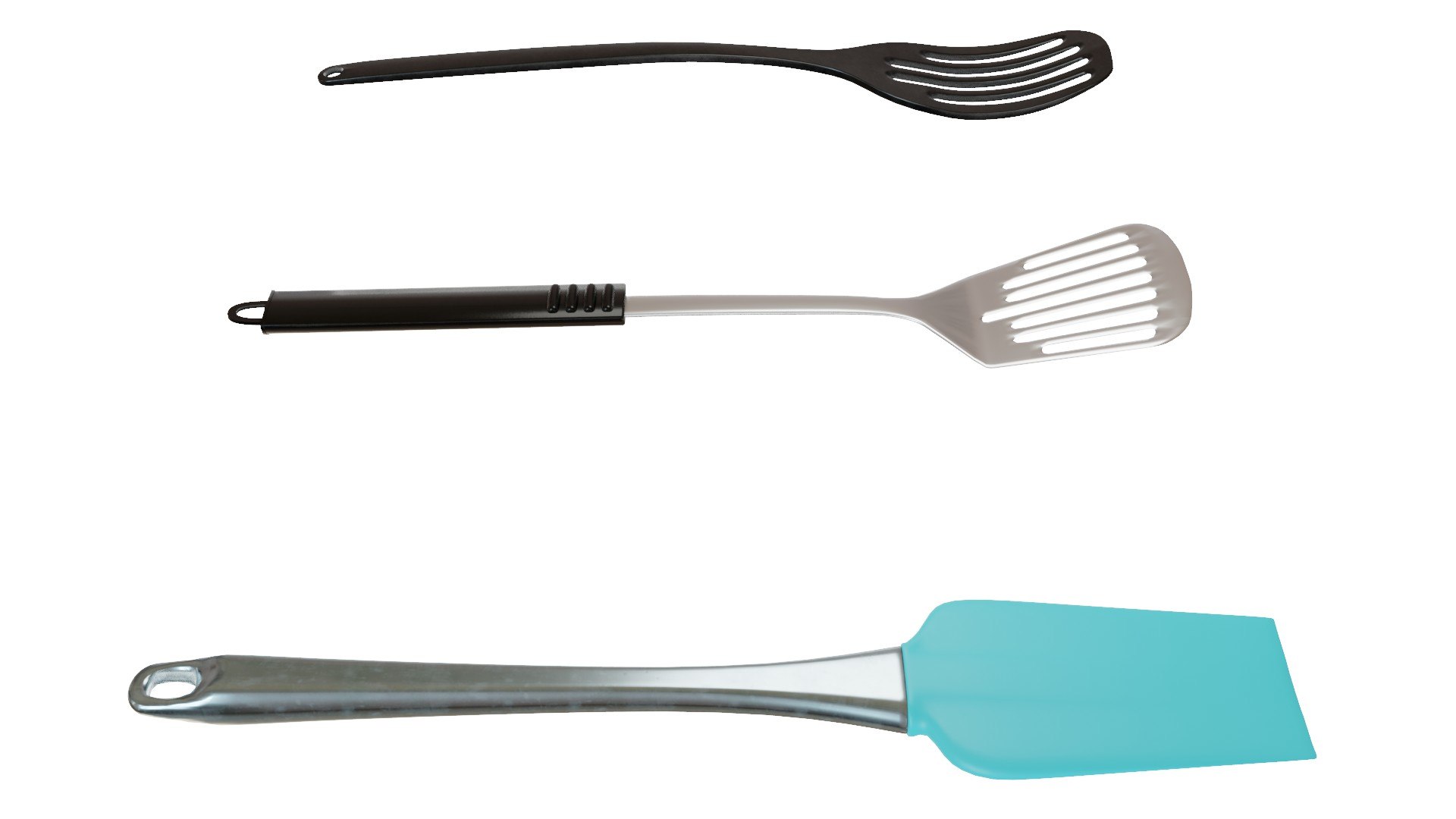 Spatula Set 3D Model - TurboSquid 1999546