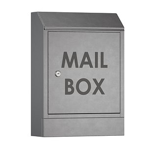 Metal mailbox model