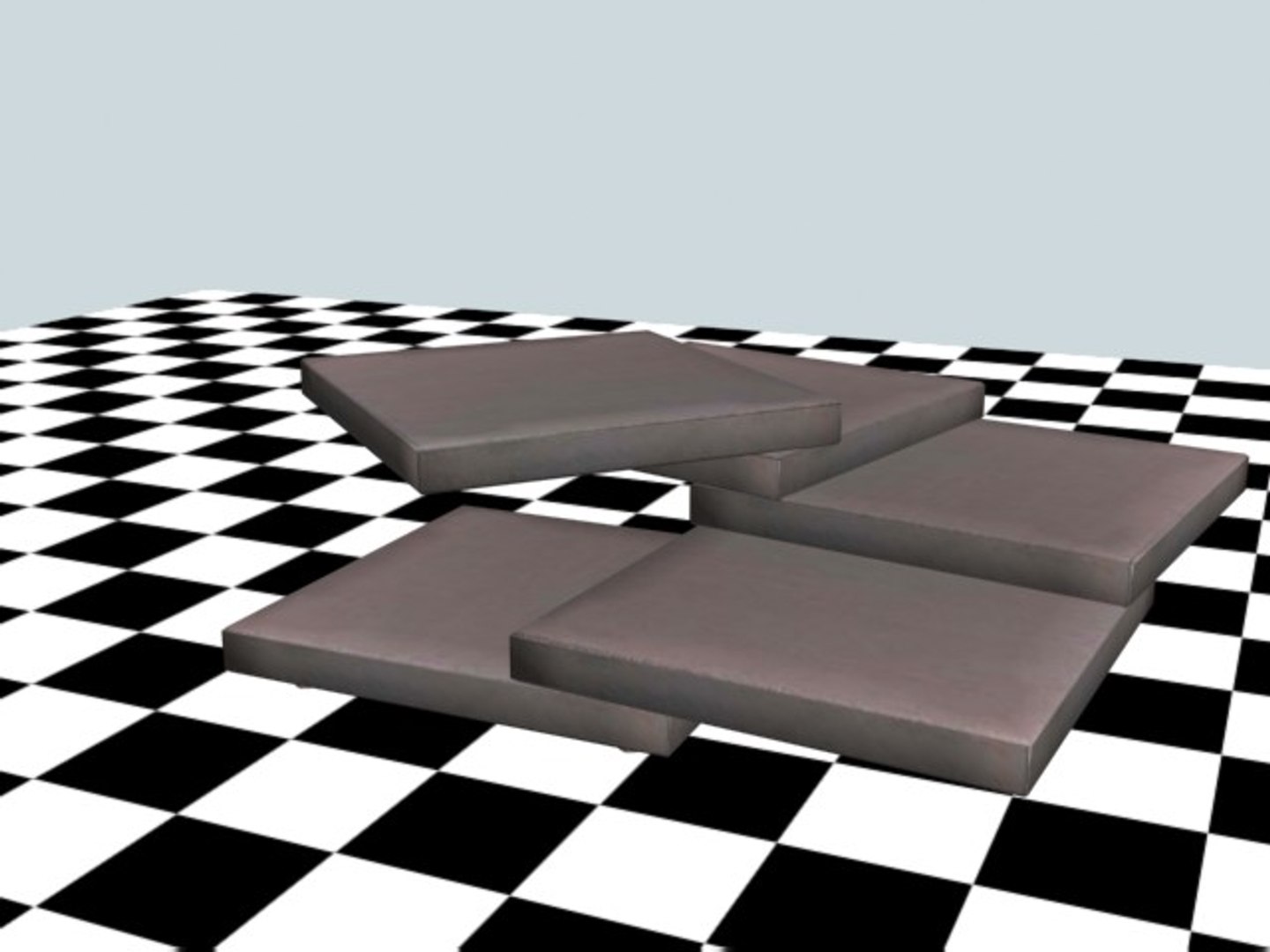 Free Rotor Coffee Table 3d Model