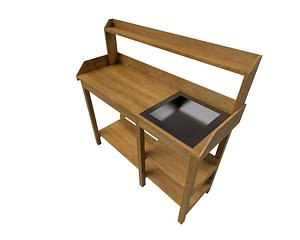 3D Potting table for garden