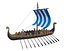 3D pbr ship viking