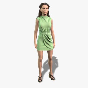 3D Elegant Female 3D Model