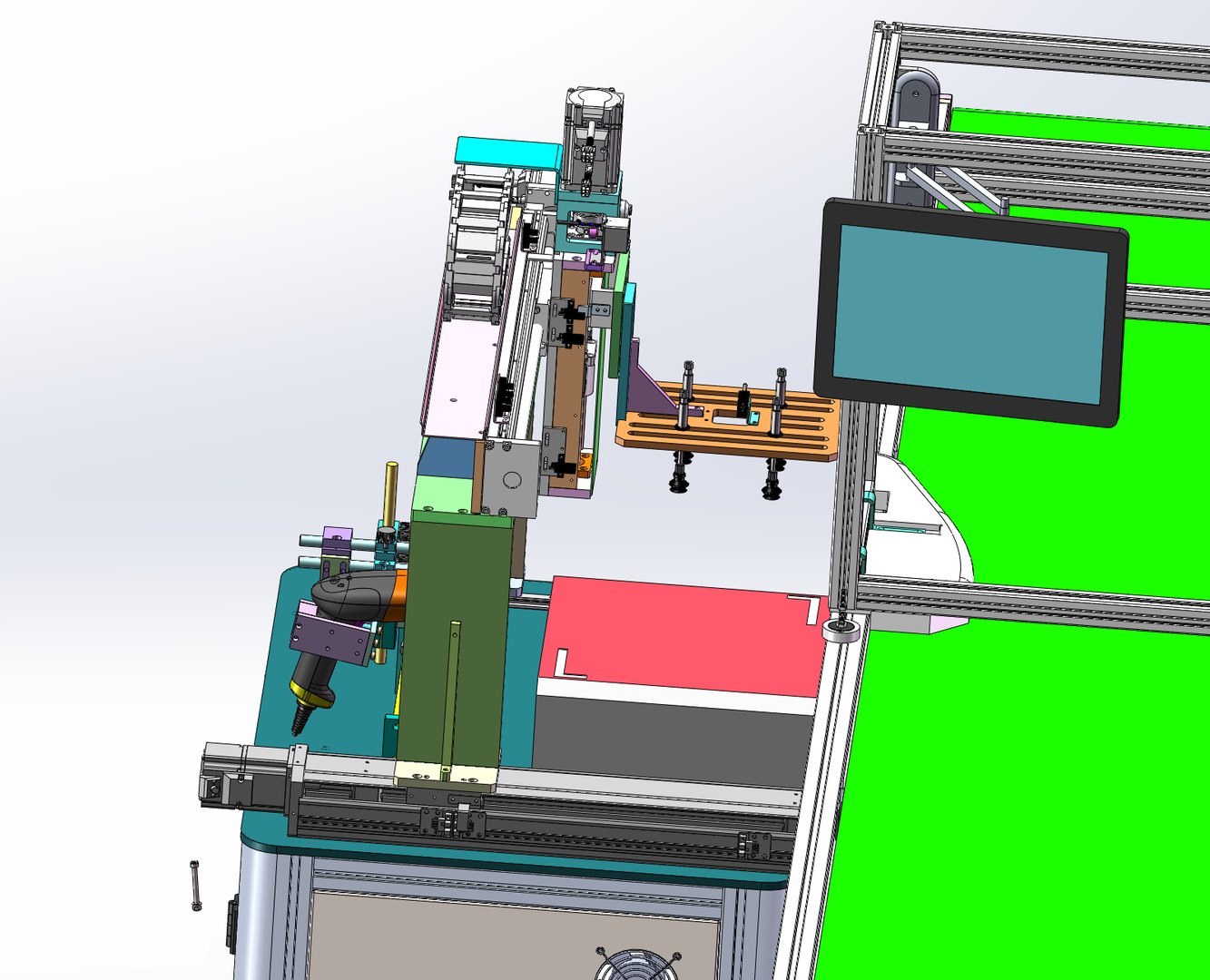 Automatic Weighing Assembly Line Model - TurboSquid 1801390