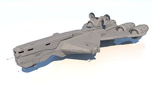 fan ship design 3D