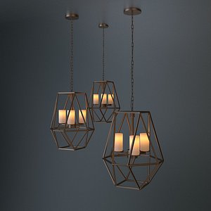 3D hanging light