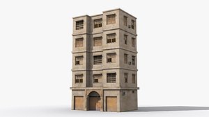 3D Arab Middle East Building x16