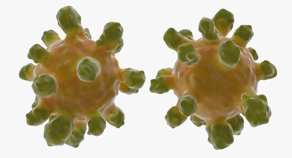 3D measles virus model - TurboSquid 1350200