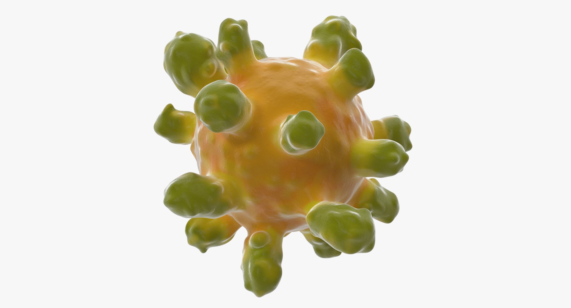 Bacteriophage with Measles Virus Collection 3D model preview