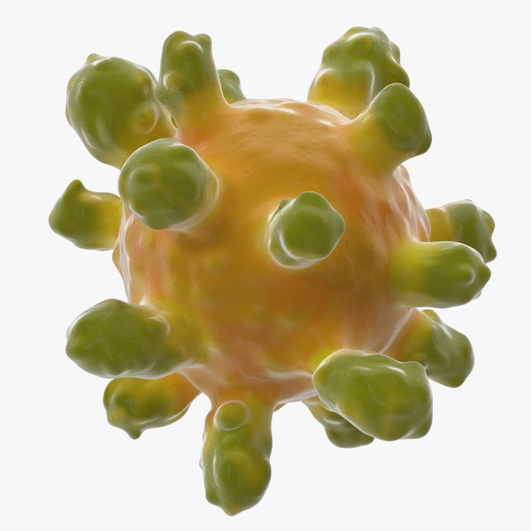 3D measles virus model - TurboSquid 1350200