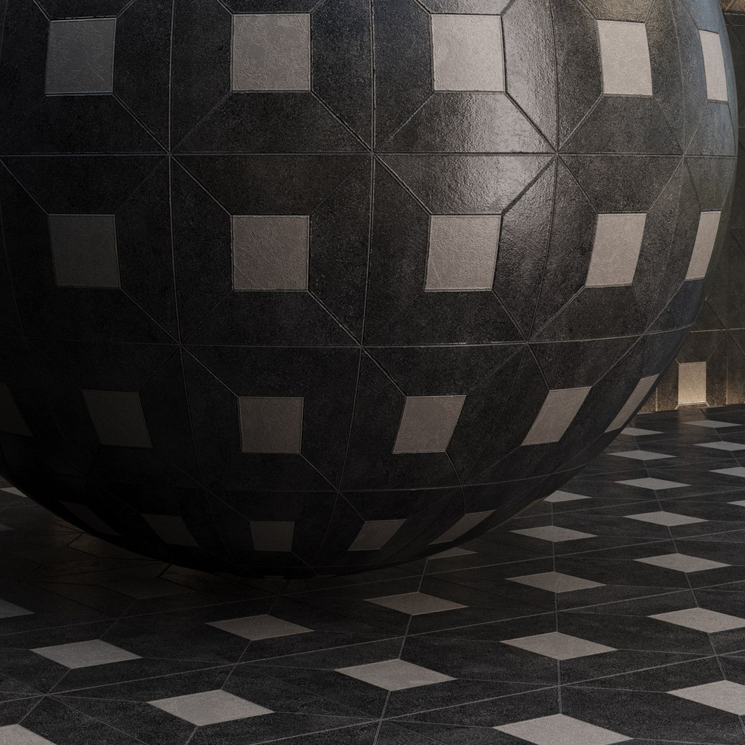 3D Seamless Tile Material 03 - TurboSquid 2357679