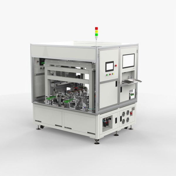 modelo 3d Automatic Buckle Terminal Equipment Machine - TurboSquid 1966900