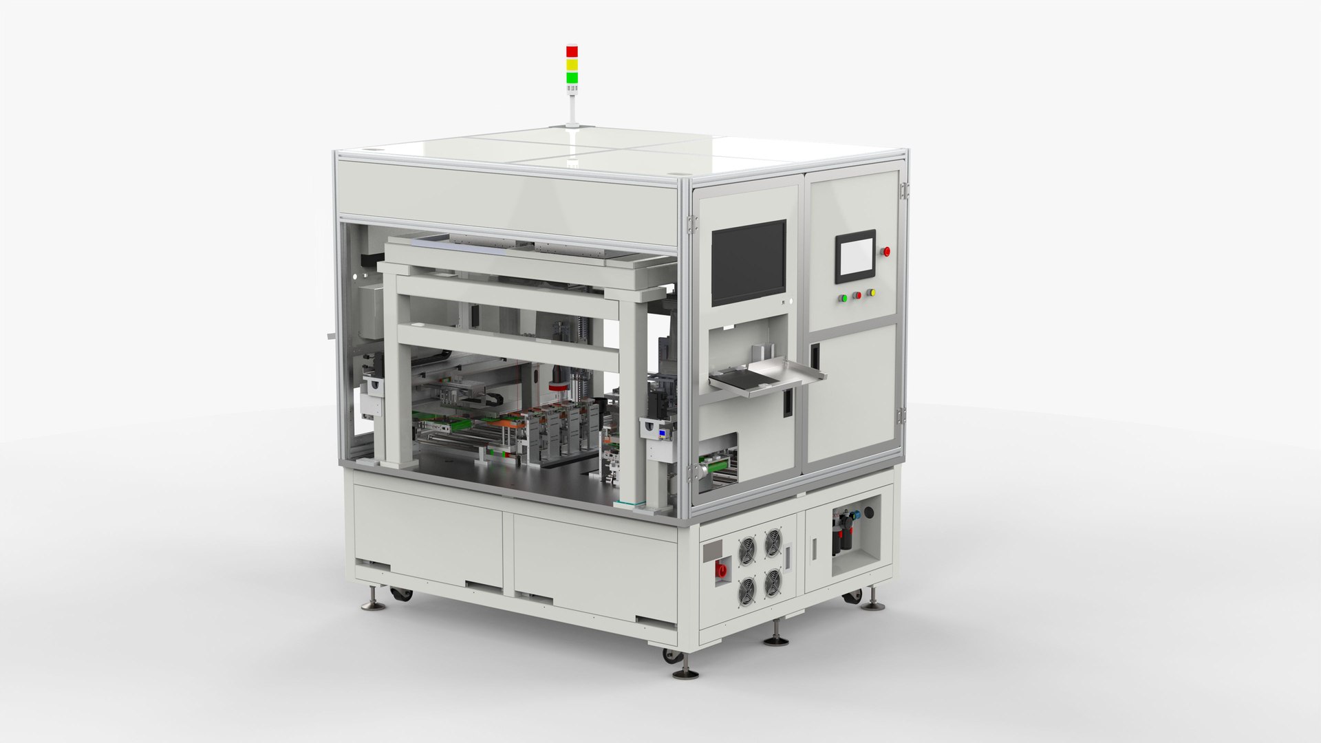 Automatic Buckle Terminal Equipment Machine 3D Model - TurboSquid 1966900