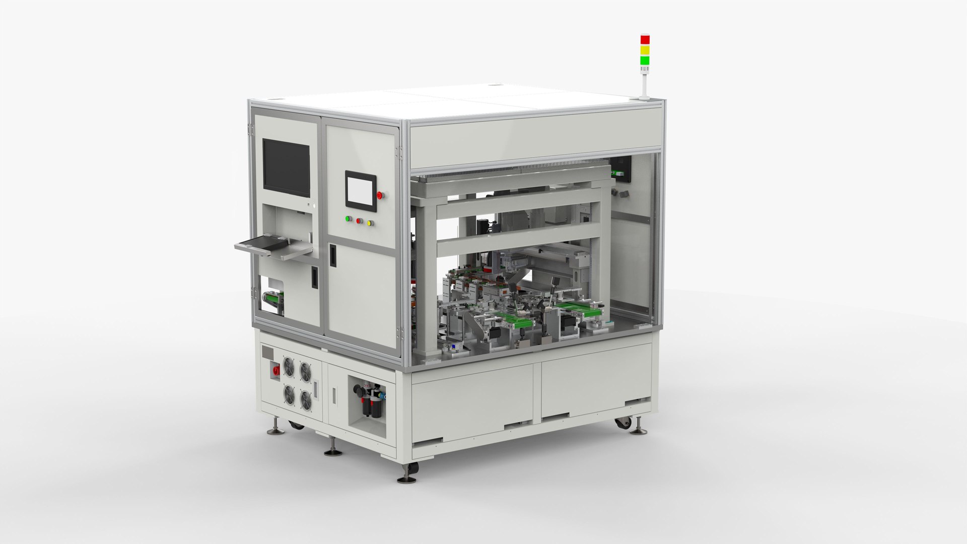 Automatic Buckle Terminal Equipment Machine 3D Model - TurboSquid 1966900