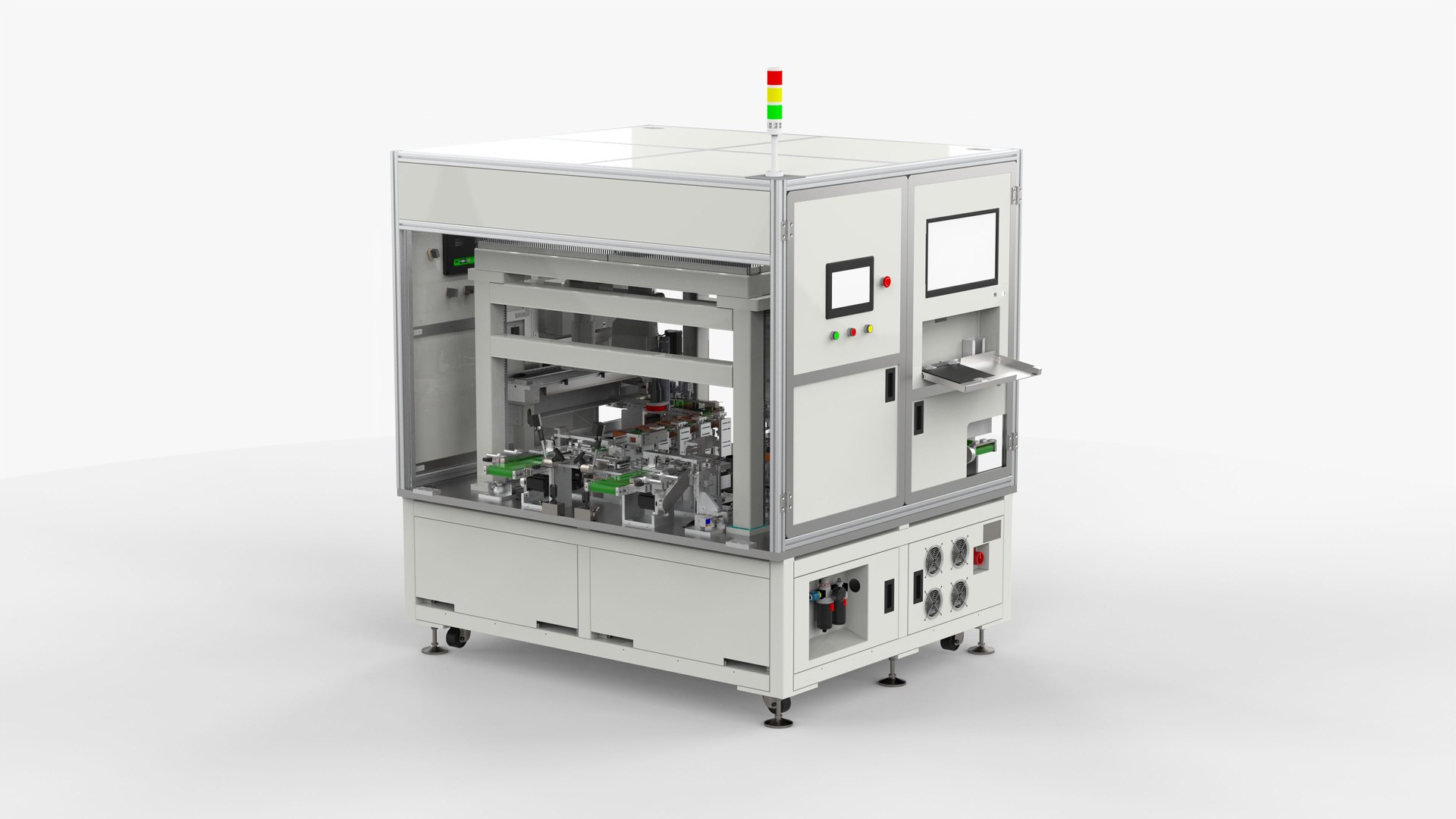 Automatic Buckle Terminal Equipment Machine 3D Model - TurboSquid 1966900