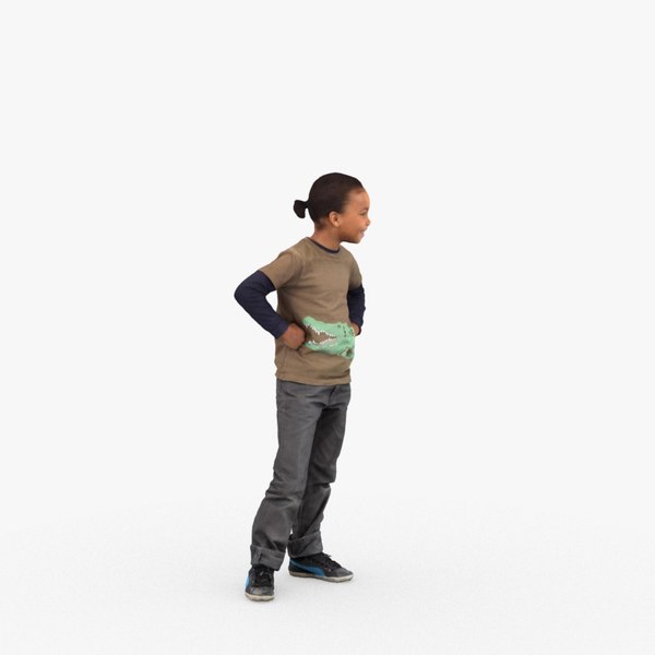 Peaple 3D Scan Zachary3 3D model