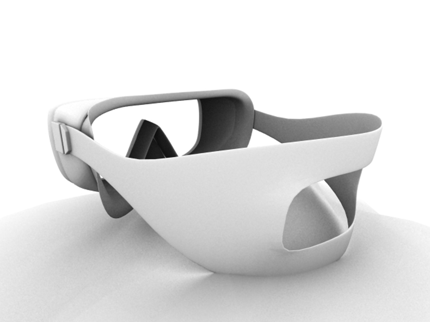 3d Model Goggles Snorkeling