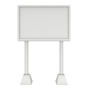 billboard blank outdoor advertising model
