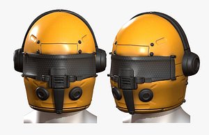 3D helmet model