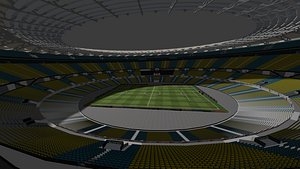 Generic Soccer Stadium 3D