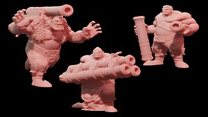 pirate gigants 3D model