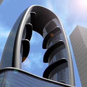 Fantasy skyscraper
