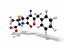 3D Penicilina G modelo molecular C16H18N2O4S