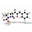 3D Penicilina G modelo molecular C16H18N2O4S