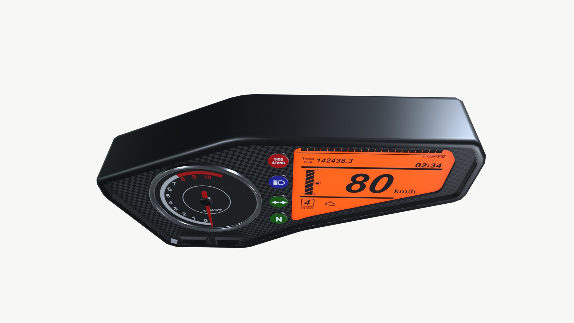 Meter Console Model - TurboSquid 2389813