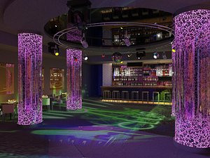 night club 3d max