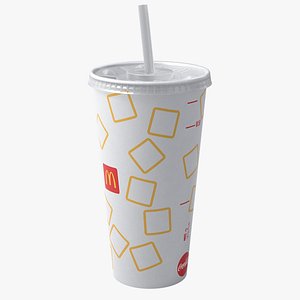 Realistic McDonalds Cola 3D