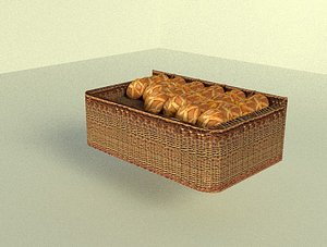3d bread display