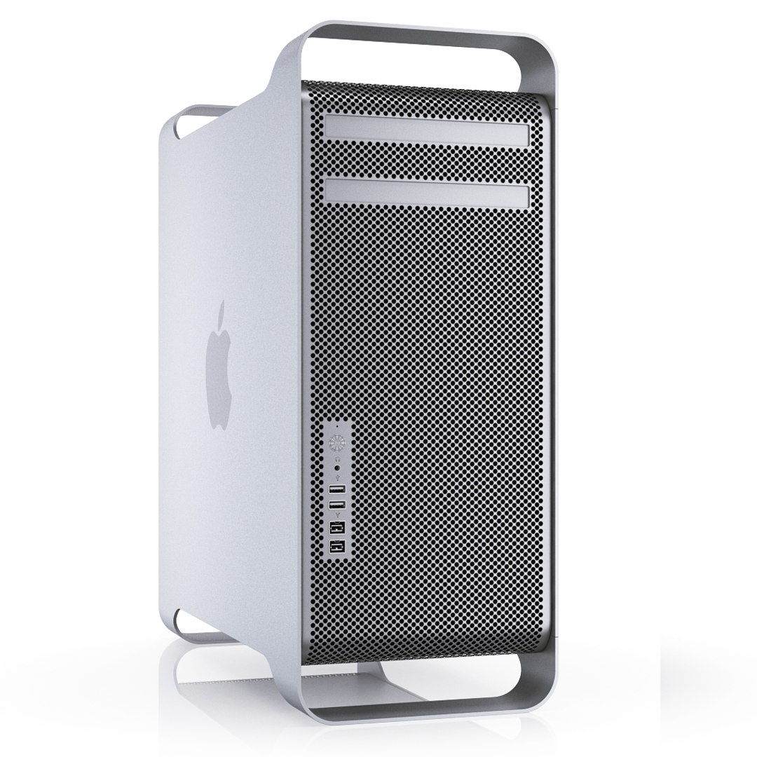 3d Apple Mac Pro 12 Model