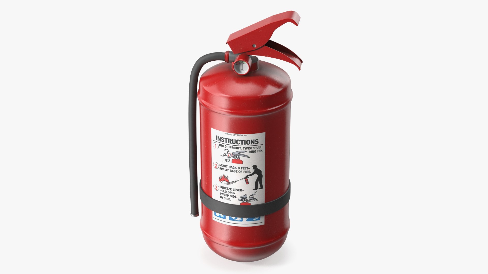 Fire Extinguisher 3D model preview