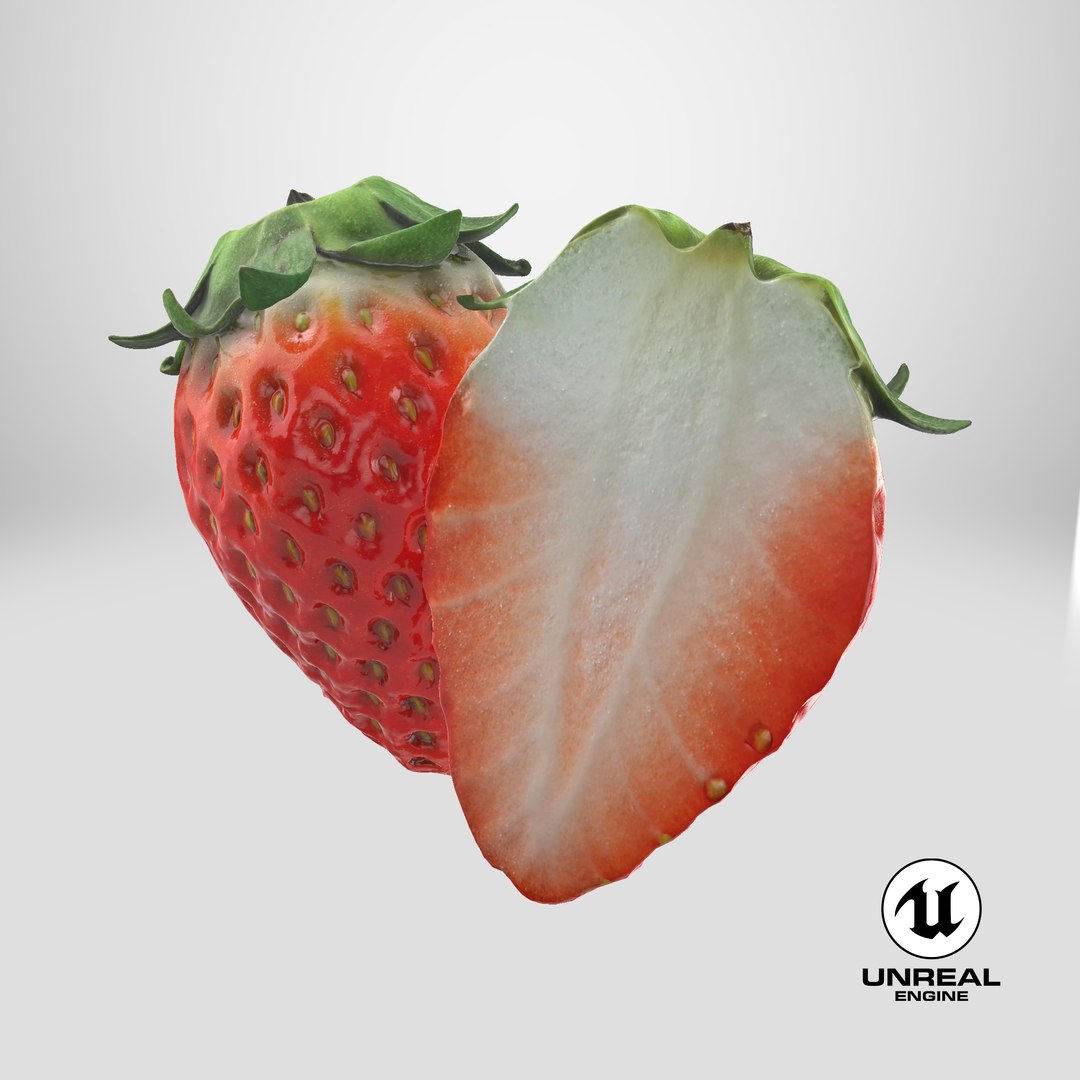Strawberries 2 3D model https://p.turbosquid.com/ts-thumb/xX/kR69gb/3F/stemcell_unreal_render/png/1714771375/1920x1080/fit_q87/6dc91fd4927499fea3b26731022b00945a976ba1/stemcell_unreal_render.jpg