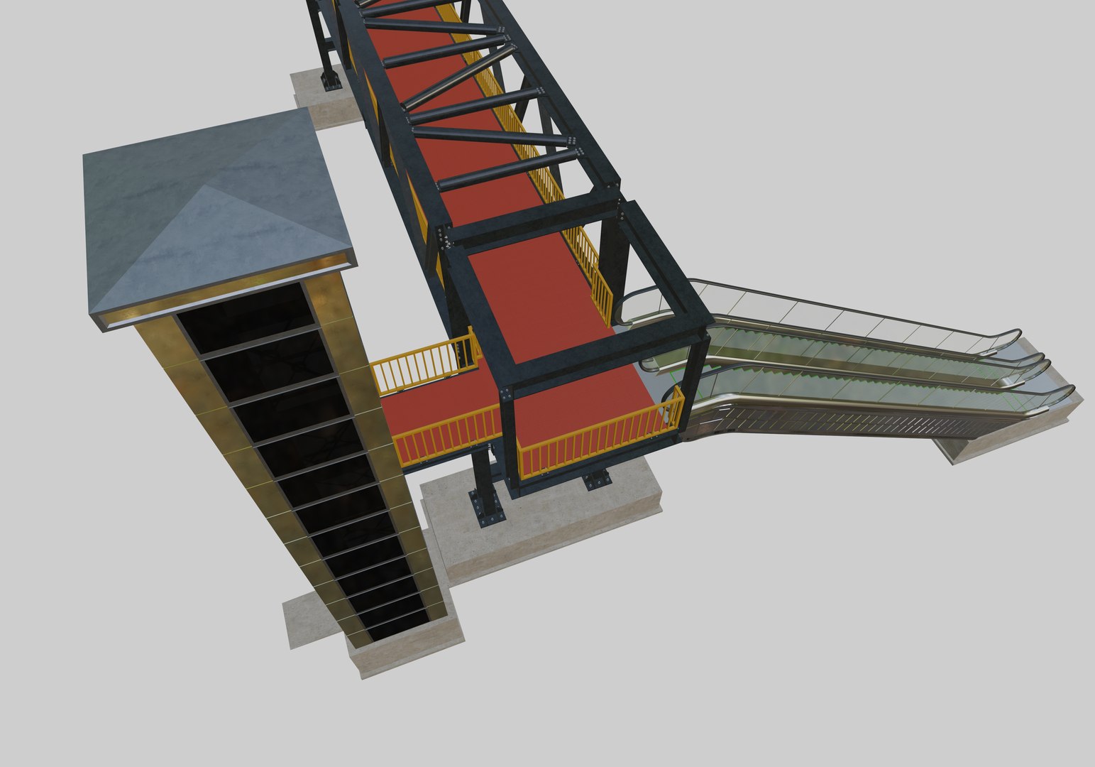 3D Steel Pedestrian Bridge-Elevator-Escalator-Truss Type-23 https://p.turbosquid.com/ts-thumb/xX/qEZBiS/GU/35/jpg/1650466006/1920x1080/fit_q87/f66e8b21bd43ee20464ff54e4ed9c2eca5ee9fe3/35.jpg