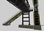 Stahl-Fußgängerbrücke-Aufzug-Rolltreppe-Truss Typ-23