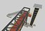 Stahl-Fußgängerbrücke-Aufzug-Rolltreppe-Truss Typ-23