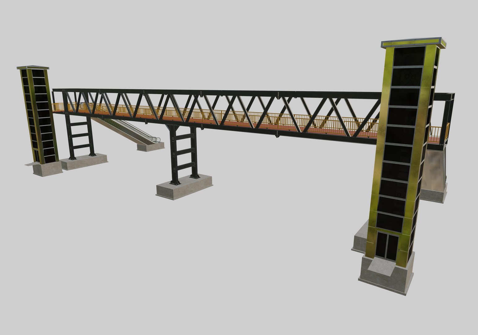 3D Steel Pedestrian Bridge-Elevator-Escalator-Truss Type-23 https://p.turbosquid.com/ts-thumb/xX/qEZBiS/lJ/3/jpg/1650465771/1920x1080/fit_q87/6bd7bdb369c5d3352a4dee953d3d0ad116b9a3b6/3.jpg
