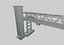 Stahl-Fußgängerbrücke-Aufzug-Rolltreppe-Truss Typ-23