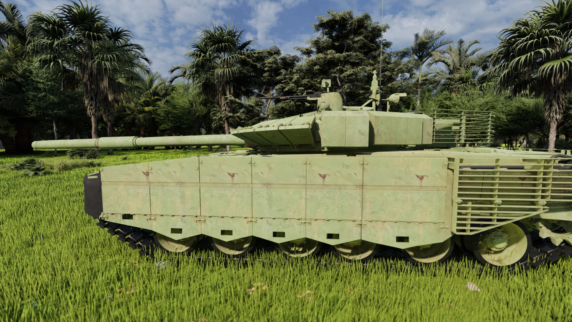 TANK T-80 BVM Model - TurboSquid 2290504