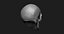 Модель человеческого черепа Zbrush
