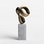 3D Modern Decorative Abstract Bronze Art Sculpture 35