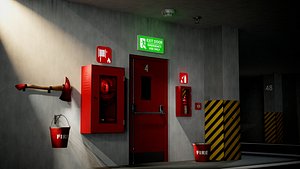 Industrial Fire Safety Props Pack