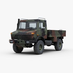 3D unimog u1300l truck