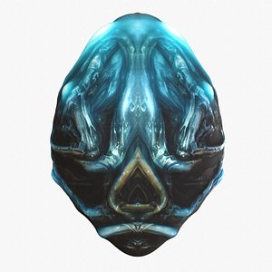 3D Predator Egg 3 model